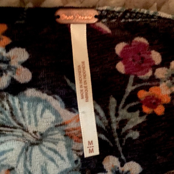 Free People Tunic Long Sleeve Size M - Picture 4 of 5